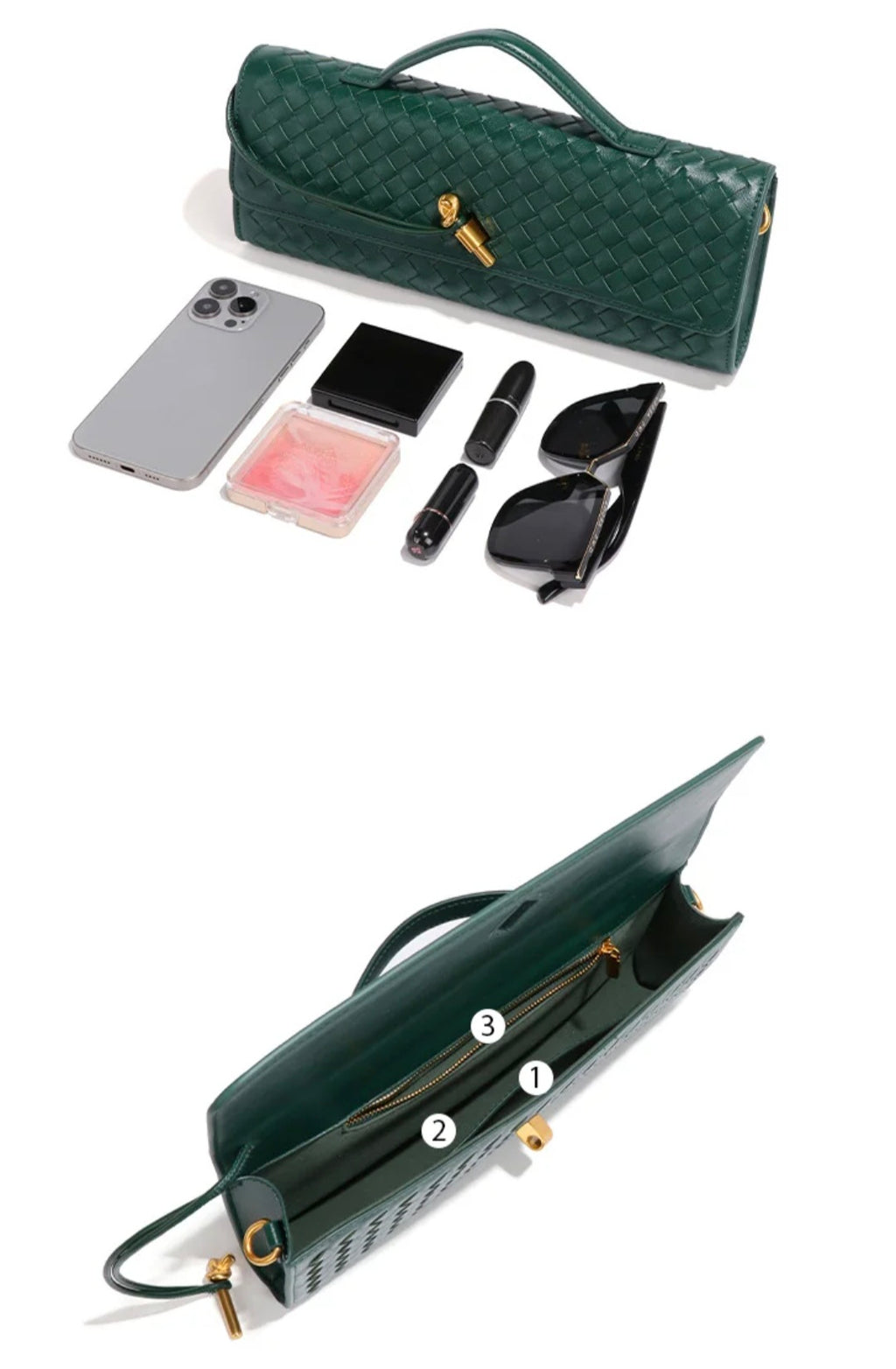 Borsa di lusso Dark Green